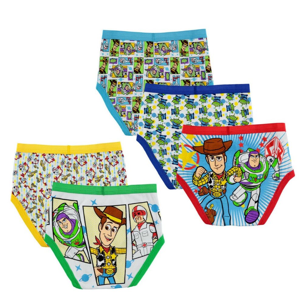 Handcraft Toy Story, Boys Underwear Briefs 5-Pack Assorted Size 8